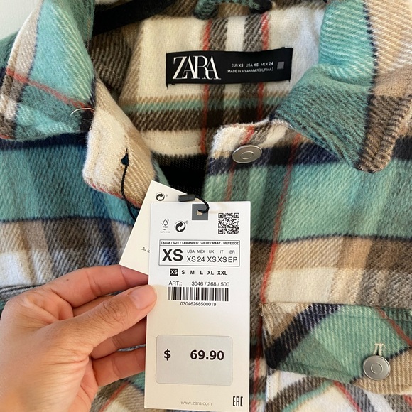 Sherpa fleece coat - Picture 2 of 2